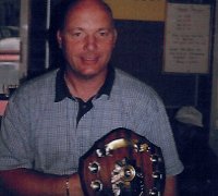 DaC's Billy Baldock (E27) with his Dial-a-Cab Shield