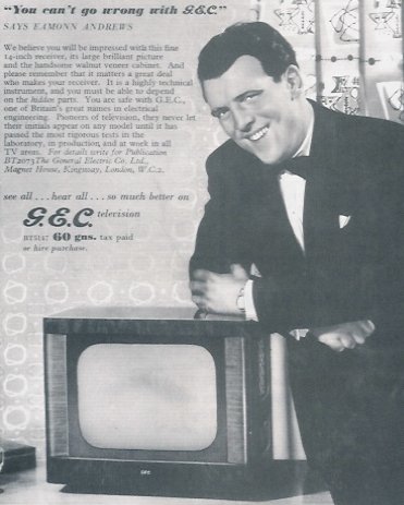 Was television just a plot to undermine ODRTS!!  This ad was first published in Lilliput Magazine 1953
