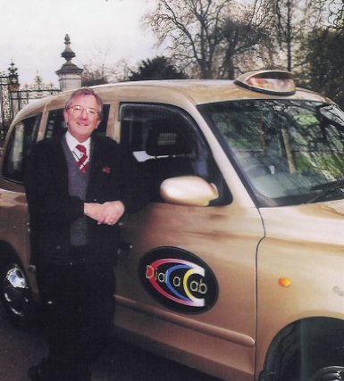 Martin's 30th new taxi si gold to help celebrate DaC's Golden Anniversary