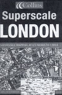 Colins Superscale Map - London