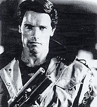 Arnie as the Terminator - but where is his TXII?