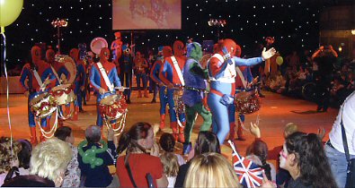 The amazing Spiderman band from Bournemouth