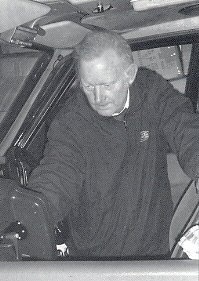 Peter Thurston hard at work at DaC's Roman way fitting depot