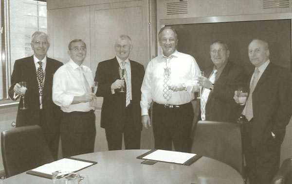 24 November 2006 and the DaC Board organise a secret reception for Brian to celebrate his first 10 years as Chariman