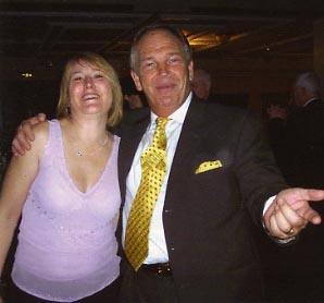DaC's Janet Baker (G35J) takes a rest - helped by Brian Rice!