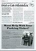 Dial-a-Cab Flashback - Want Help With Your Parking Ticket?