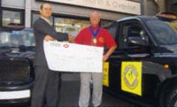 LTI PRESENT SOUTHEND FUEL CHEQUE TO LTFUC