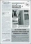 Dial-a-Cab Flashback - E3 Taxis Now Agents For TaxisCat Emission System
