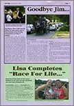 Goodbye Jim... - Lisa Completes 'Race For Life...'