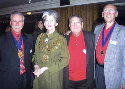 The Deputy Mayor of Westminster with David Lessman, Mike Son and Bill Tyzack (C06)