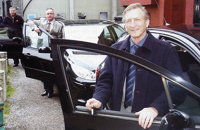 3 lucky winners with their cars