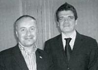 Sergey with DaC Trainer Daren Morley
