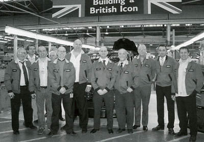 Call Sign's 'listening group' at the LTI factory