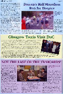 Darren's Half Marathon Run for Hospice - Glasgow Taxis Visit DaC - Not the Last of The Taxicards!