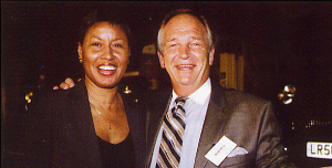 Mary Dowdye with Brian Rice