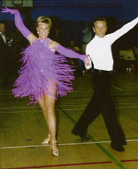 John and Linda on the dance floor