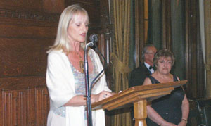 The Lord Mayor of Westminster, Cllr Louise Hyams, makes a speech