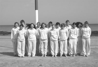 The happy team at Le Cap Gris-Nez