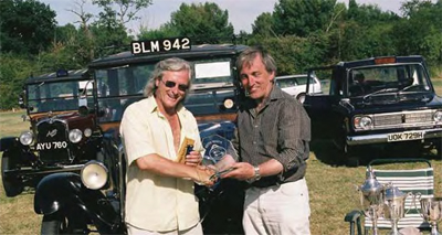 Keith and Chairman Doug Cheshire at a show