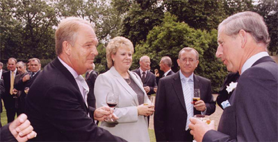 It was July 2004 when Brian met Prince Charles. Is that when the account was opened...???