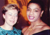 At a DaC Xmas party 20 years ago, the name of the lady on the left has been lost with time