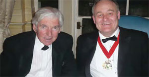 WCHCD Master Jim Rainbird with guest Speaker Tom O'Connor