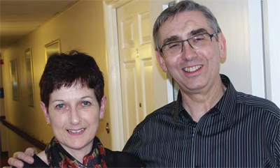 David Burnetts and wife Maureen